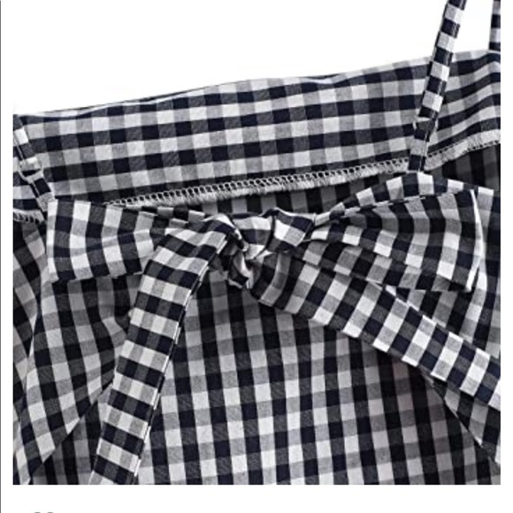 HOST PICK! NWT Zaful Gingham Mini Dress - Picture 3 of 6